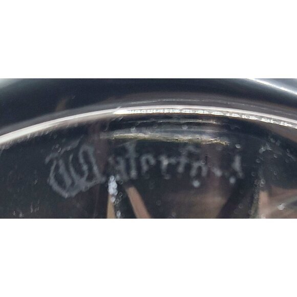 Waterford Crystal Ireland Hobstar Footed Compote Dunbar Dish Center Piece *Read* - Picture 11 of 11